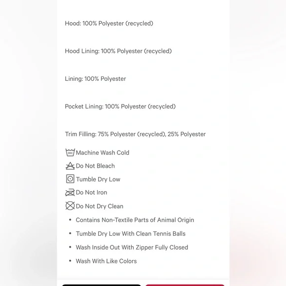 lululemon Wunder Puff Jacket sz 4 White - Like New Condition! - Picture 10 of 11